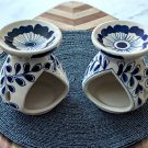 Ceramic Oil Warmer, set of 2, Oil Burner, Aroma Burner, Candle warmers, Home Decor, Housewarming