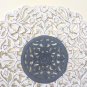 Mandala Wooden Wall Hanging, 24" Floral Living Room Wall Hanging, Wooden Panel, Home Decor