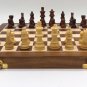 12" Magnetic Folding Handmade Chess Set. Wooden Chess Set,Travel chess Board game Set, Chess Travel