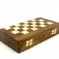 10" Wooden Handmade Chess Set, Wooden Chess Set,Travel chess Board game Set.