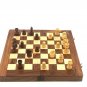 10" Wooden Handmade Chess Set, Wooden Chess Set,Travel chess Board game Set.