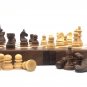 10" Wooden Handmade Chess Set, Wooden Chess Set,Travel chess Board game Set.