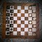 10" Wooden Handmade Chess Set, Wooden Chess Set,Travel chess Board game Set.