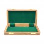 10" Wooden Draughts/ Checkers Set, Folding Travel Magnetic Checkers Board Game Set.