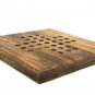 Wooden Handmade Solitaire Board Game Set with Glass Marbles, Marble Solitaire, 9.2"