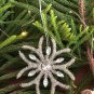 Silver Christmas Snowflake Hanging, Set of 4, Christmas Decorative, Xmas Hanging, Tree Ornaments