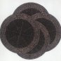 Purple Table Mats, Set of 4/6/10 Handmade Beaded Chargers, Centre Piece, Placemats, Decorative mats,
