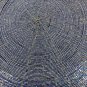 Very Peri Table Mats, Set of 4/6/8/10/12, Handmade Beaded Placemats, Round Placemats, Decorative