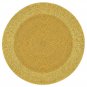 Golden Table Mats, Set of 4/6/8/10/12 Handmade Golden Beaded Chargers, Centre Piece, Placemat