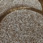 Set of /6/10 Antique Gold and White Table Mats, Coasters and Napkin Ring, Table Decor, Centre Piece.