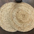 Natural Jute Table Mats, Set of 4/6/8, Handmade Placemats, Braided Jute Placemat, Decorative