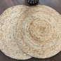 Natural Jute Table Mats, Set of 4/6/8, Handmade Placemats, Braided Jute Placemat, Decorative