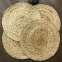 Natural Jute Table Mats, Set of 4/6/8, Handmade Placemats, Braided Jute Placemat, Decorative
