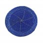 Royal Blue Coasters, Set of 6, Handmade Beaded Coasters, Decorative Coasters, Gift for her