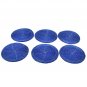 Royal Blue Coasters, Set of 6, Handmade Beaded Coasters, Decorative Coasters, Gift for her