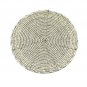 Silver Coasters, Set of 6 , Handmade Beaded Coasters, Decorative Coasters, Gift for her