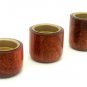 Set of 3 Wooden Tea Light Holders, Table Top Votive, Home Decor, Christmas Gift.