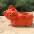Ceramic Planters, Outdoor Garden Planter, Indoor Ceramic Pot, Cute Cat Ceramic Planter