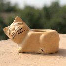 Ceramic Planters, Outdoor Garden Planter, Indoor Ceramic Pot, Cute Cat Ceramic Planter