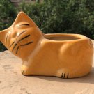 Ceramic Planters, Outdoor Garden Planter, Indoor Ceramic Pot, Cute Cat Ceramic Planter