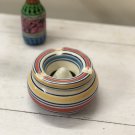 Handmade Ceramic Ashtray , Handmade Vintage Moroccan Style , Outdoor Ash Tray. Home.