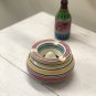Handmade Ceramic Ashtray , Handmade Vintage Moroccan Style , Outdoor Ash Tray. Home.