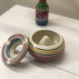 Handmade Ceramic Ashtray , Handmade Vintage Moroccan Style , Outdoor Ash Tray. Home.