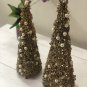 Christmas Tree ,Beaded Tree, Copper Beaded Tree, Christmas Gift,, Home Decor