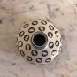 Ceramic Floral and Polka Dot Vase, Aesthetic and Maximalist Home Decor, Flower Pot Decor