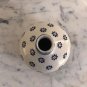 Ceramic Floral and Polka Dot Vase, Aesthetic and Maximalist Home Decor, Flower Pot Decor