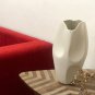 Flower Vase Minimalist, Modern Home Decor Vase, White Vase, Centrepiece, Flower Pot