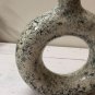 Ceramic Flower Vase Minimalist, Modern Home Decor, Patio, Living Room White Flower Vase