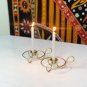 Modern Glowing Candlestick Holders, Golden Round Candle Plate, Candle Holder for Wedding