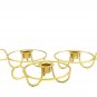 Modern Glowing Candlestick Holders, Golden Round Candle Plate, Candle Holder for Wedding