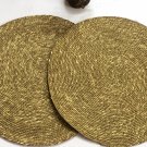 Natural Seagrass Placemats, Set of 4/6/8/10, Handmade Tablemats, Braided Placemat
