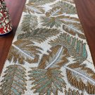 Holiday Christmas White Green Table Runner Dining Festive Party Table Décor