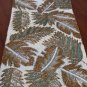Holiday Christmas White Green Table Runner Dining Festive Party Table Décor