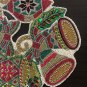 Christmas Bell Beaded Placemats, Charger Plates, Centre Piece Set Of 4