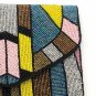 Multi Colored Evening Clutch Bag, Handmade Designer Wedding Gift Clutch Bag, Party Bag/ Clutch
