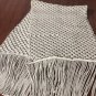 Handmade Macrame Table Runner, Holiday Christmas Table Runner Dining Festive Party Table D&Atilde;&copy;cor