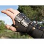 Medieval Leather Gloves Belt Buckle Soldier Bracers Gauntlet Handguard Party