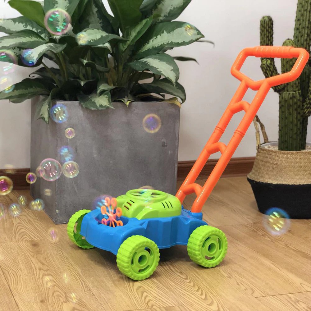 Car Automatic Bubble Machine Maker Blower Baby Kids Toy Gift for Home Garden