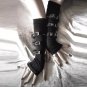 Black Ninja Gloves Mittens Elbow Fingerless Cool Adjustable For Men Or Women