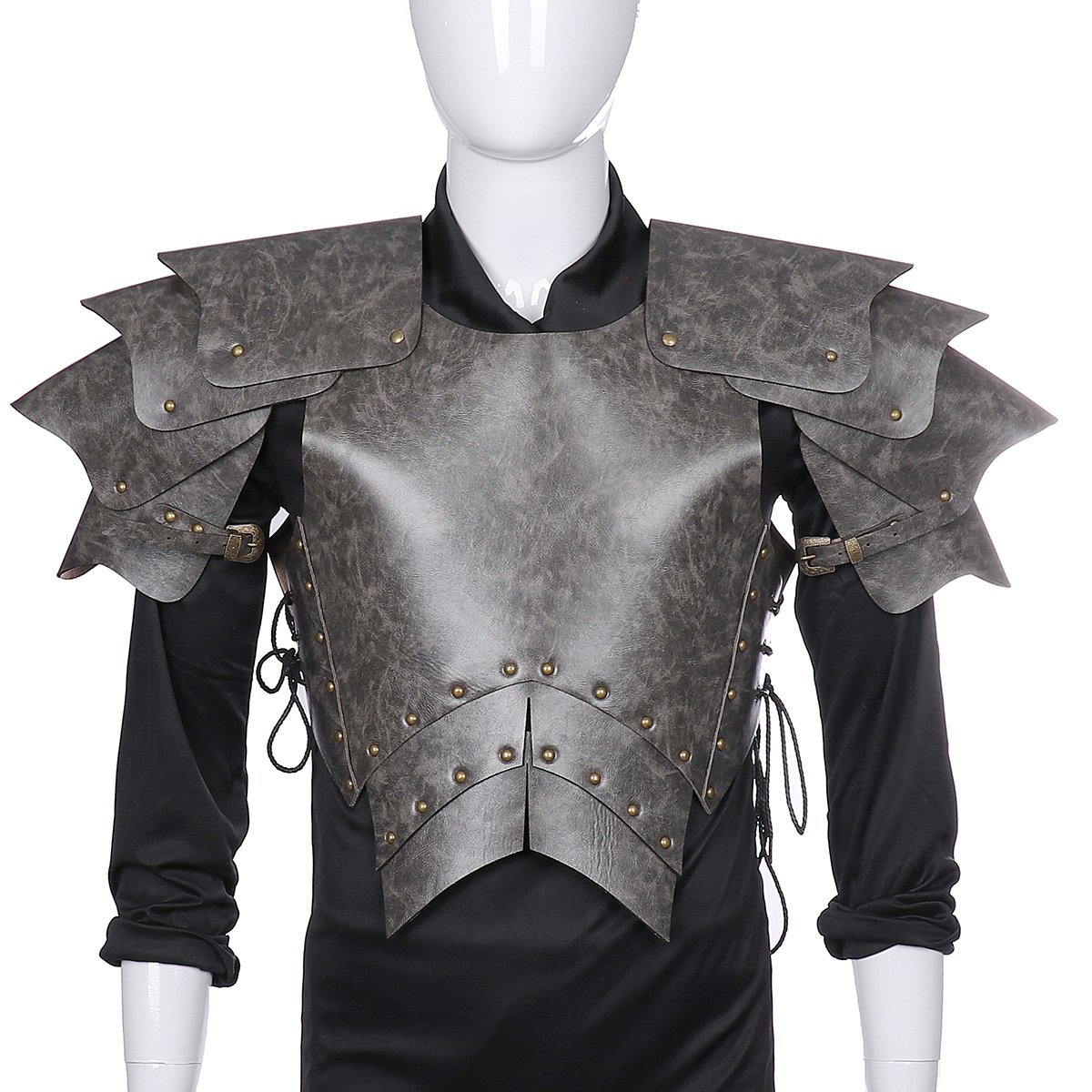Viking Armour PU Leather Warrior Medieval Armor Costume Cosplay For Adults