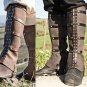 Legs Armor Cover Shoes Medieval Boot Steampunk Vintage Leather Buckle Strap