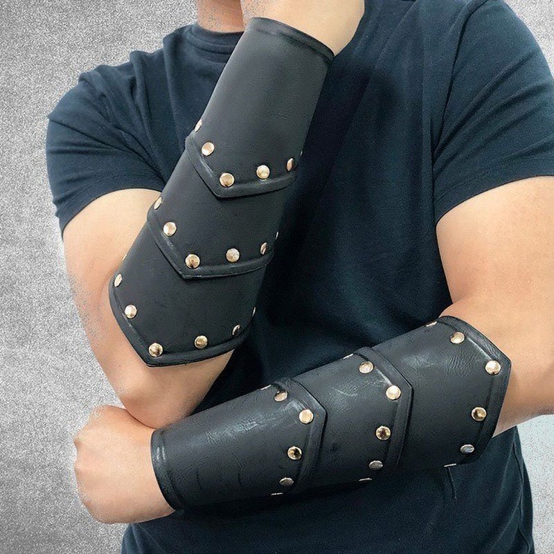 Medieval Viking Archer Armor Bracers Gauntlet Wristband Warrior Accessories