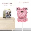 WCSSC Jacquard Ultimo Carrier Cuddle Me | WOVEN Wrap convert to SSC | NB to toddler | Sakura Peach
