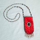 Vintage 1980's Beaded Bag Hand Made