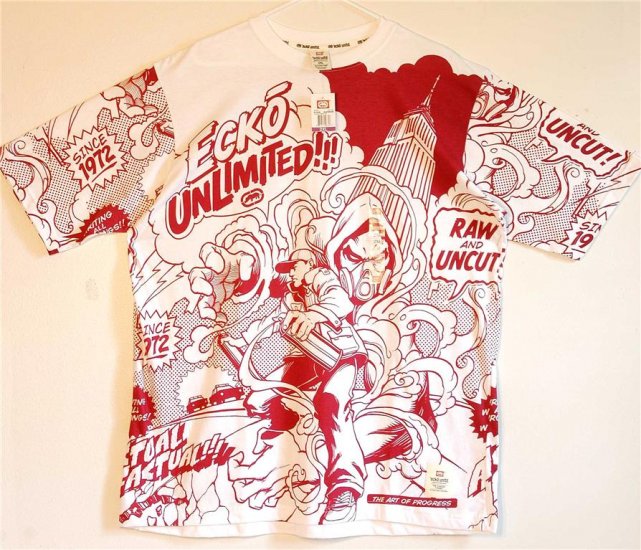 NEW MENS ECKO UNLTD. GRAFFITI TEE SHIRT NWT size 2XL