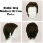 Blake Wig Medium Brown Shown